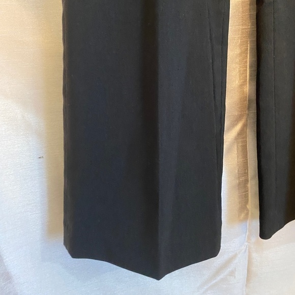 Suzy Shier Zip-Front Trousers Black Ladies 9/10 - Picture 9 of 15